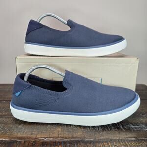 Vessi Boardwalk Slip On Womens Size 11 Waterproof Shoes Sneakers Sea Blue